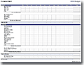 12-Month Business Budget Template