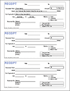 Cash Receipt Template