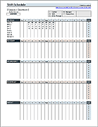 Job Scheduling Template Free