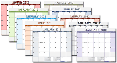 Downloadable Calendar Template on Download Vertex42 S New Theme Enabled Calendar Templates For Excel