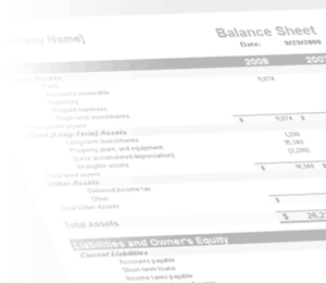 Watermark - Balance Sheet