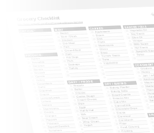 Watermark - Grocery List