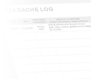 Watermark - Headache Log