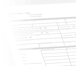 Watermark - Job Application Form