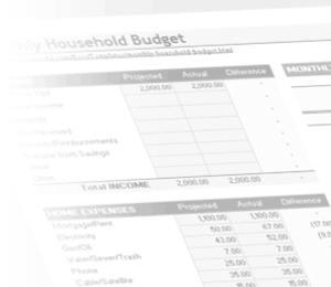 Watermark - Household Budget
