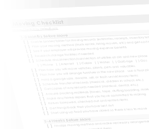 Watermark - Moving Checklist