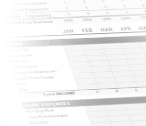 Watermark - Personal Budget Spreadsheet