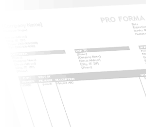 Watermark - Proforma Invoice