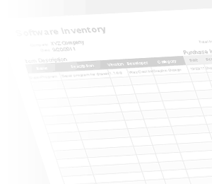 Watermark - Software Inventory