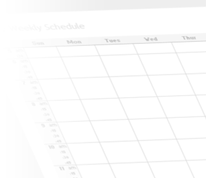 Watermark - Weekly Schedule
