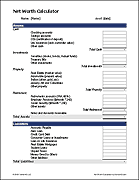 Net Worth Formula  Calculator (Examples with Excel Template)