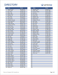 Thumbnail - Phone List Template