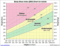 Weight Scale Chart Female