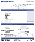 Thumbnail - Break Even Analysis Calculator