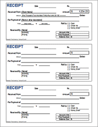 Thumbnail - Cash Receipt Template