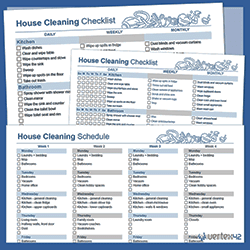 Thumbnail - House Cleaning Checklist Template