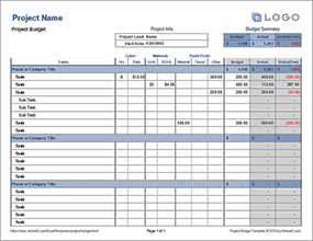Thumbnail - Detailed Project Budget