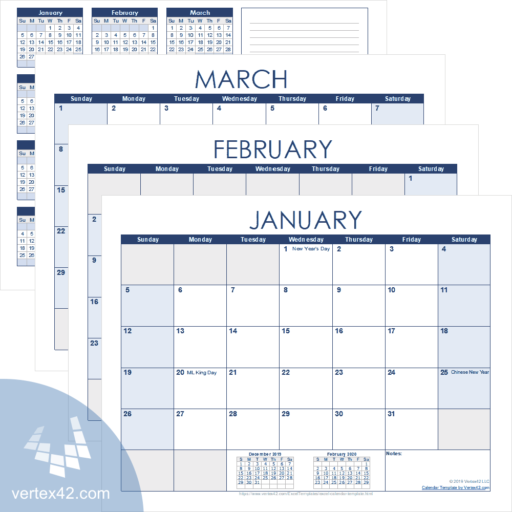 2019 Word Calendar Template from cdn.vertex42.com