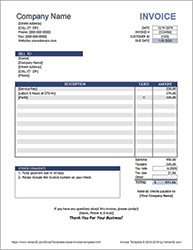 Thumbnail - Invoice Template