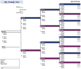 Thumbnail - Family Tree Chart Template