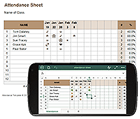 Thumbnail - Attendance Sheet Template