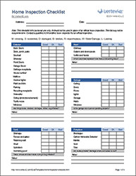 Thumbnail - Home Inspection Checklist