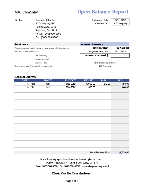 cash receipt format salary for driver Excel Invoice Vertex42 Invoice for  Assistant Manager