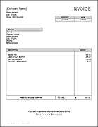 Basic Invoice Template