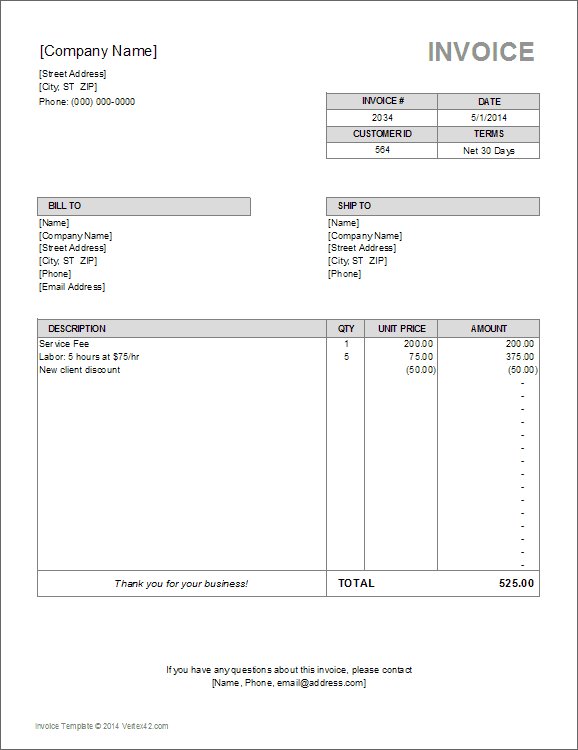 Get Create A Simple Invoice PNG