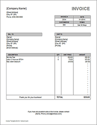 Thumbnail - Billing Invoice Template
