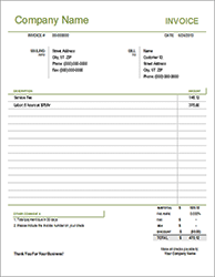 Thumbnail - Simple Invoice