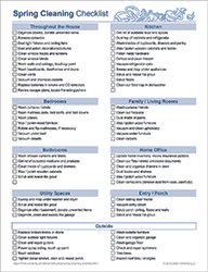 Thumbnail - Spring Cleaning Checklist Template