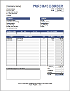 excel purchase order tracking template