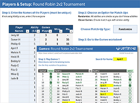 Thumbnail - Round Robin 2v2 Tournament