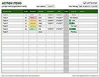 Action Items Template