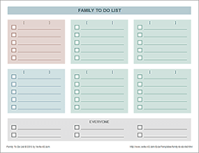 Thumbnail - Family To Do List