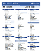 Wedding Planning Checklist with Priority