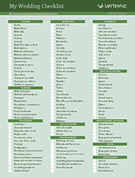Thumbnail - Wedding Planning Checklist