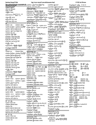 Conversion Factor Table