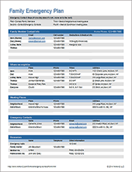 Thumbnail - Emergency Contact Form