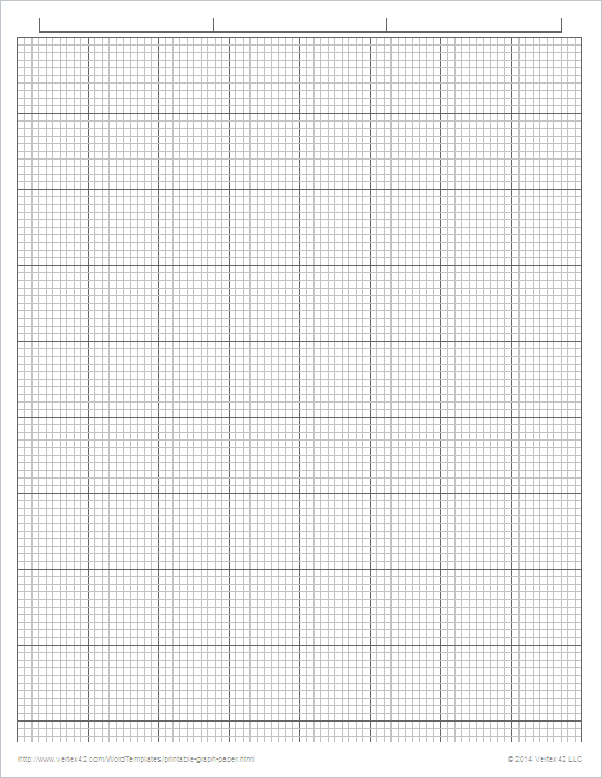 Engineering Graph Paper PDF (1/10 Inch)