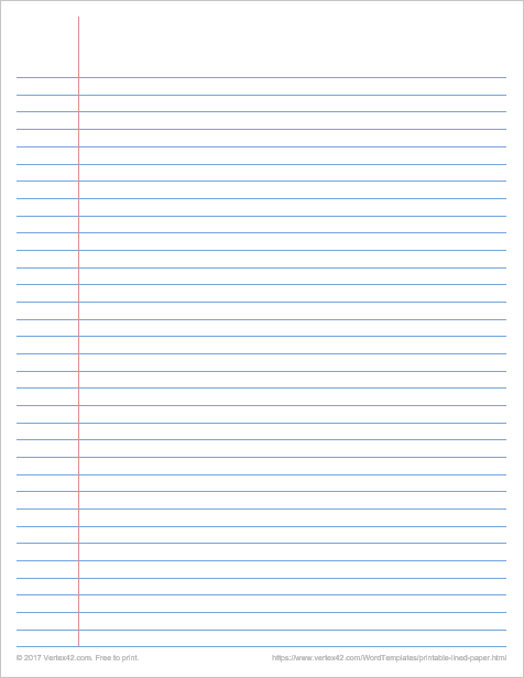 the best college ruled paper printable harper blog