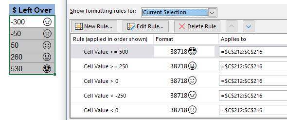 Custom Icons Using Emojis in CF Rules