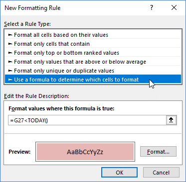 How to Create a Formula-Based Conditional Formatting Rule in Excel