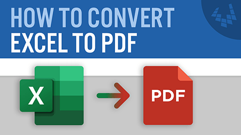 Learn how to convert Excel to PDF via print to pdf, save as pdf, or export to pdf.