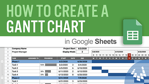 Watch How to Create a Gantt Chart in Google Sheets