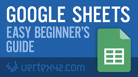 Watch this Google Sheets Tutorial for Beginners