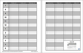Thumbnail - Appointment Book Template
