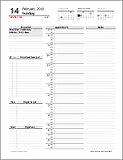 Daily homework planner sheet