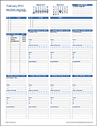 weekly planner template free printable weekly planner for excel